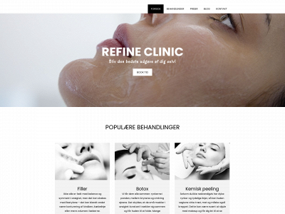 refineclinic.dk snapshot