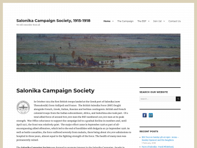 salonikacampaignsociety.org.uk snapshot