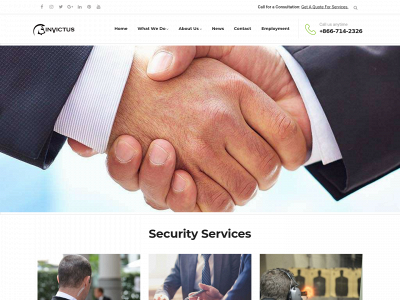 invictussecurity.com snapshot