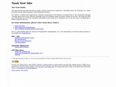 jdnash.info snapshot