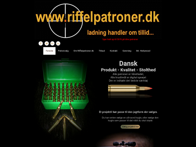 riffelpatroner.dk snapshot