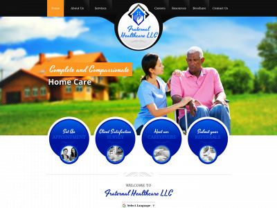 fraternalhealthcare.com snapshot