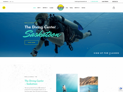 thedivingcenter.ca snapshot