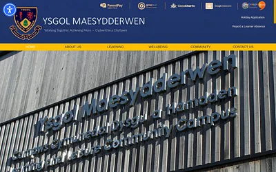 www.ysgolmaesydderwen.co.uk snapshot