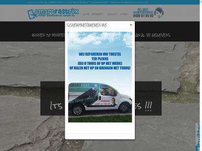 schermrepareren.be snapshot