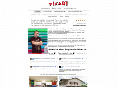vizart.ch snapshot