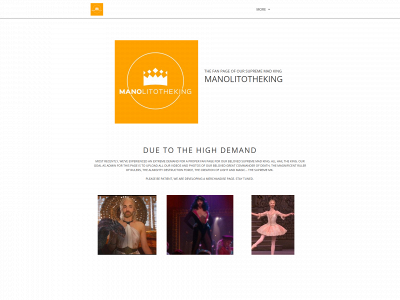 manolitotheking.com snapshot