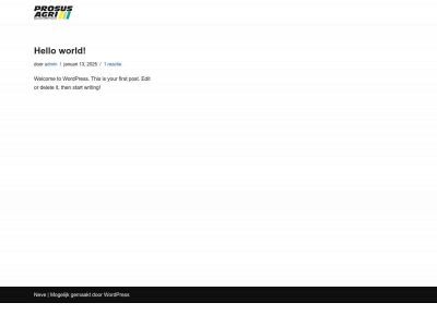 prosusagri.nl snapshot