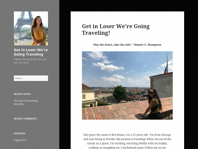 getinloserweregoingtraveling.com snapshot