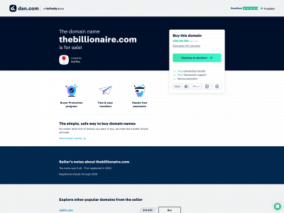 thebillionaire.com snapshot