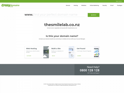 thesmilelab.co.nz snapshot