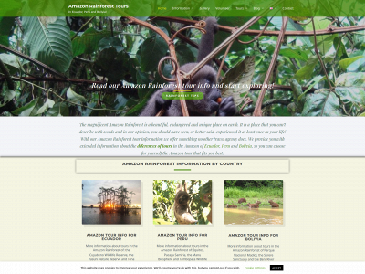 amazon-rainforest-tours.org snapshot