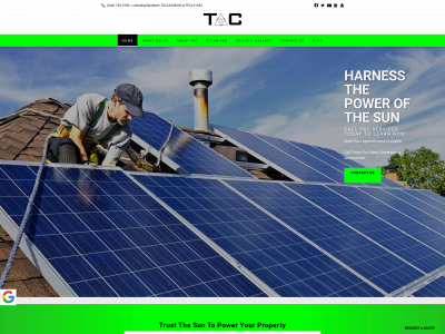 tacsolarandac.com snapshot