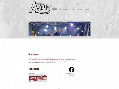 acris-rock.de snapshot