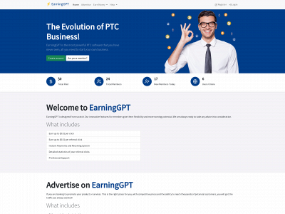 earninggpt.com snapshot