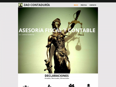 zaocontaduria.com snapshot