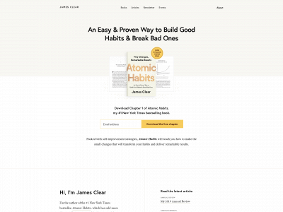 jamesclear.com snapshot