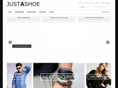 justashoe.be snapshot