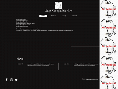 stopxenophobianow.com snapshot