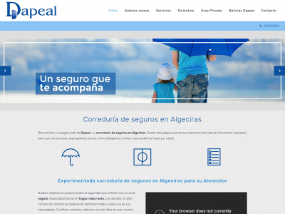 dapeal.com snapshot
