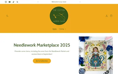 thecottonworm.com snapshot