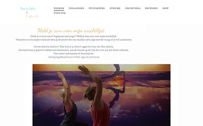 yogabysylvie.nl snapshot