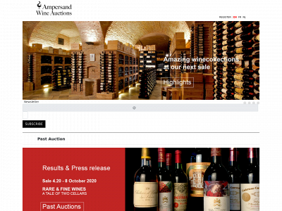 ampersandwineauctions.com snapshot