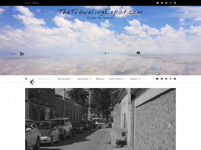 thetravelingexpat.com snapshot
