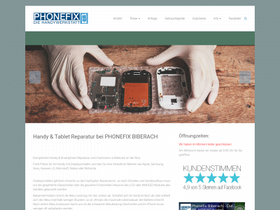 phonefix-bc.de snapshot