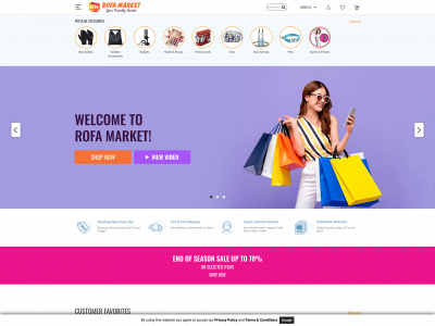 rofamarket.com snapshot