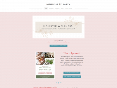 www.hibiskissayurveda.com snapshot