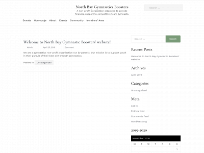 nbgboosters.org snapshot