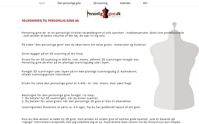 personlig-gine.dk snapshot