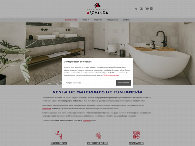 saneamientosartxanda.com snapshot