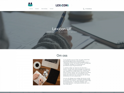 lexiconuf.se snapshot