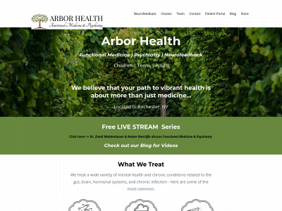 arbor-health.com snapshot