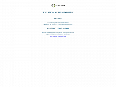 evcation.nl snapshot