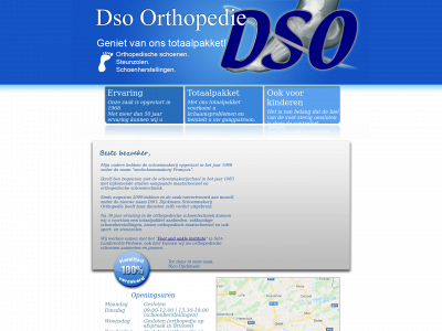dso-orthopedie.be snapshot