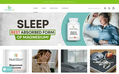 strongerme.be snapshot