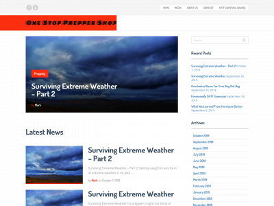 onestoppreppershop.com snapshot