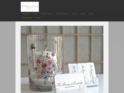 thebeautyofcambridge.co.uk snapshot