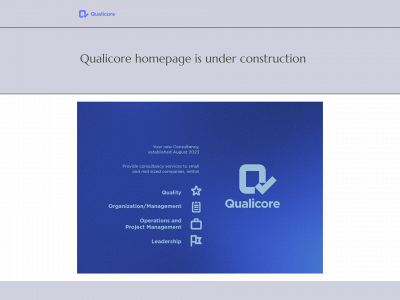 qualicore.dk snapshot