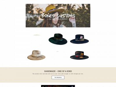 www.bonescustoms.com snapshot
