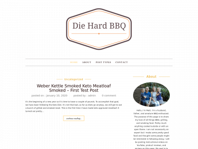 diehardbbq.com snapshot