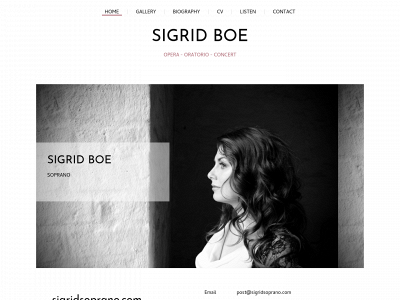 sigridsoprano.com snapshot