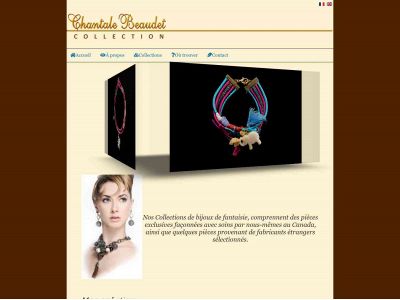 chantalebeaudetcollection.com snapshot