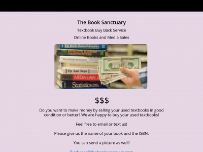thebooksanctuary.com snapshot