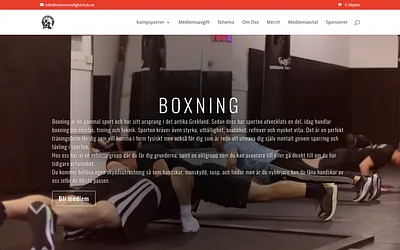 hammarofightclub.se snapshot