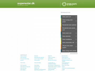 supersolar.dk snapshot