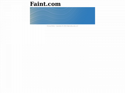 faint.com snapshot